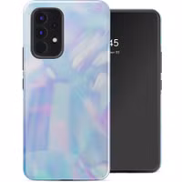 Selencia Vivid Back Cover Samsung Galaxy A53 - Holographic Blue Dream