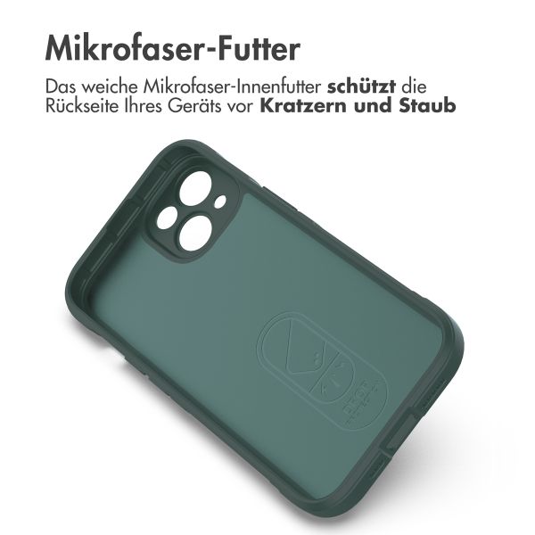 imoshion EasyGrip Back Cover für das iPhone 14 - Dunkelgrün