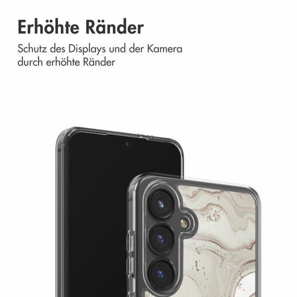 imoshion Design Hülle Samsung Galaxy S24 FE - Sandy Marble