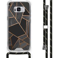 imoshion Design Hülle mit Band für das Samsung Galaxy S8 - Black Graphic