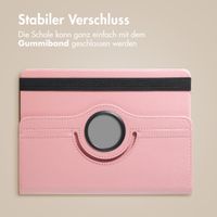 imoshion 360° drehbare Klapphülle Samsung Galaxy Tab S10 Plus / Tab S9 FE Plus / Tab S9 Plus - Rosa