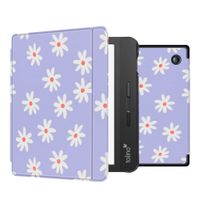 imoshion Design Slim Hard Case Sleepcover mit Stand Tolino Vision 5 - Flowers Distance