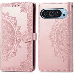 imoshion Mandala Klapphülle für das Google Pixel 9 Pro XL - Rose Gold