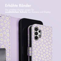 imoshion Design Klapphülle Samsung Galaxy A32 (5G) - White Daisy
