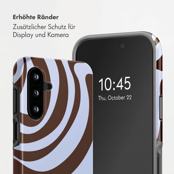 Selencia Vivid Back Cover Samsung Galaxy A17 (5G) / (4G) - Dream Swirl Chocolate