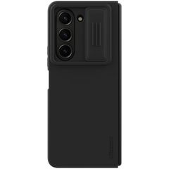 Nillkin ﻿CamShield Silky Silikon Case für das Samsung Galaxy Z Fold 5 - Schwarz