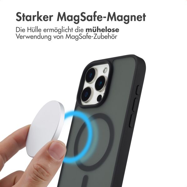 imoshion Color Guard Back Cover mit MagSafe für das iPhone 15 Pro Max - Schwarz