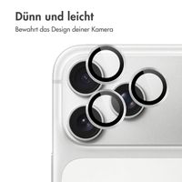 imoshion 2er Pack Kameraobjektivschutz für das Apple iPhone 17 Pro / 17 Pro Max - Silber