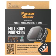 PanzerGlass Full Body Protection D3O® Bio Case Apple Watch Ultra / Ultra 2 / Ultra 3 - 49 mm - Schwarz