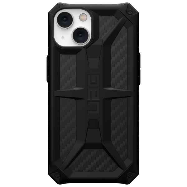 UAG Monarch Backcover für das iPhone 14 - Carbon Fiber