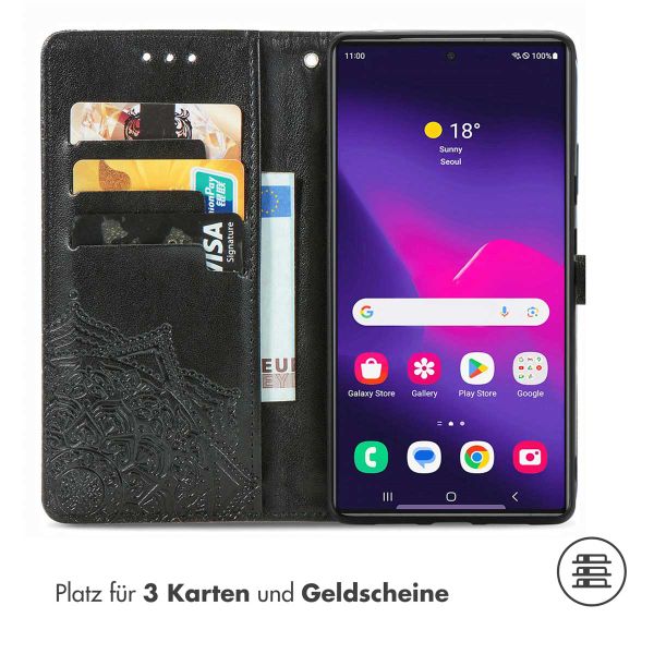 imoshion Mandala Klapphülle Samsung Galaxy S24 Ultra - Schwarz
