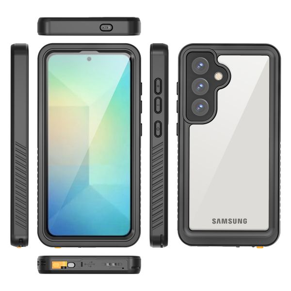 Redpepper Dot Waterproof Case Samsung Galaxy S25 - Schwarz