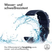 imoshion Silikonarmband - 20-mm-Universalanschluss - Dunkelblau