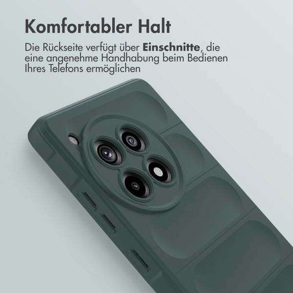 imoshion EasyGrip Back Cover für das OnePlus 12R - Dunkelgrün