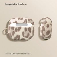 Selencia Sabi Hülle Panthermuster  Apple Airpods Pro 3 - Soft Ivory