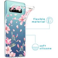 imoshion Design Hülle Samsung Galaxy S10 - Blume - Rosa