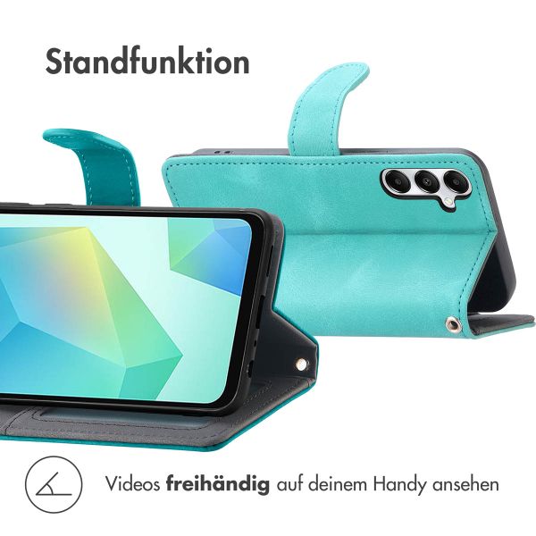 imoshion Klapphülle mit Kordel Samsung Galaxy A17 (5G) - Türkis