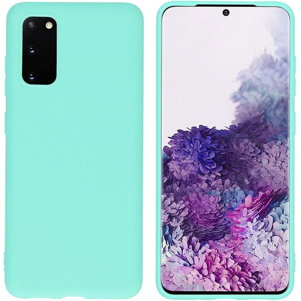 imoshion Color TPU Hülle Mintgrün für das Samsung Galaxy S20