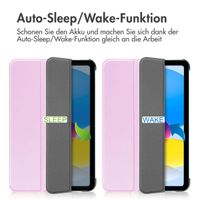 imoshion Trifold Klapphülle Apple iPad 11 (2025) 11 Zoll / iPad 10 (2022) 10.9 Zoll - Rosa