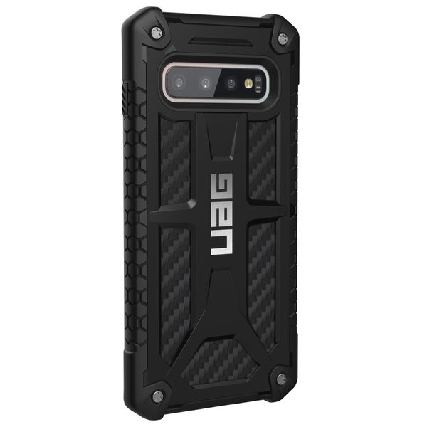 UAG Monarch Case Carbon Schwarz für das Samsung Galaxy S10