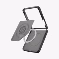 Spigen Nano Pop MagFit Backcover Samsung Galaxy Z Flip 8 - Black Sesame