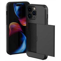 imoshion Backcover mit Kartenfach Apple iPhone 15 Pro Max - Schwarz