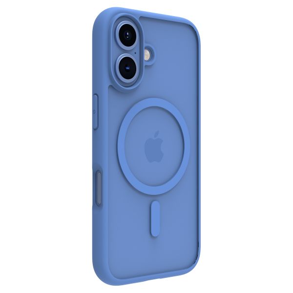 dbramante1928 Grenen Back Cover MagSafe für das Apple iPhone 16 - Transparent / Indigo