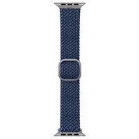 Uniq Aspen Geflochtenes Armband für die Apple Watch Series 1 bis 9 / SE (38/40/41 mm) | Series 10 (42 mm) - Oxford Blue