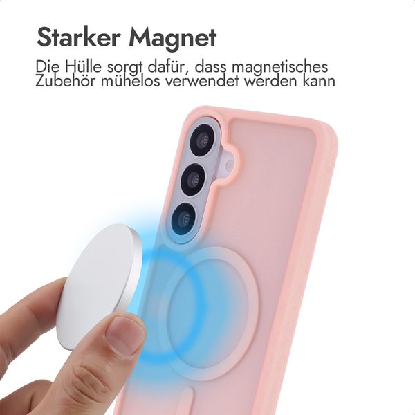 imoshion Color Guard Back Cover mit MagSafe Samsung Galaxy S26 FE / S25 FE - Hellrosa
