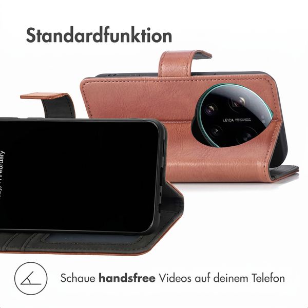 imoshion Luxuriöse Klapphülle Xiaomi 17 Ultra - Braun