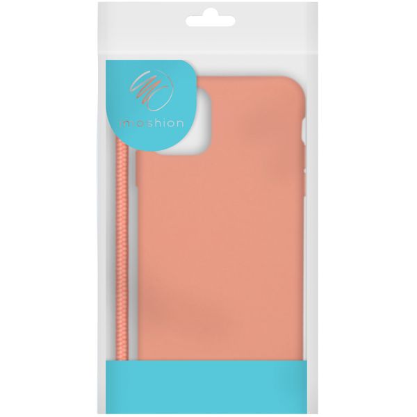 imoshion Color Backcover mit abtrennbarem Band Apple iPhone X / Xs - Peach