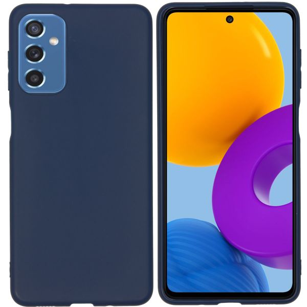 imoshion Color TPU Hülle für das Samsung Galaxy M52 - Dunkelblau