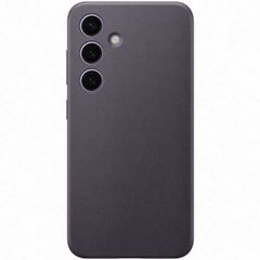 Samsung Original Hülle aus veganem Leder für das Galaxy S24 - Dark Violet