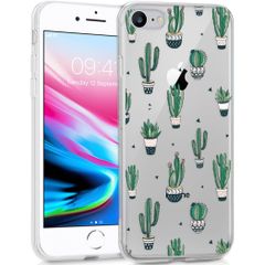 imoshion Design Hülle für das iPhone SE (2022 / 2020) / 8 / 7 - Allover Cactus