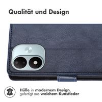 imoshion Luxuriöse Klapphülle Xiaomi Redmi Note 17 (5G) - Dunkelblau