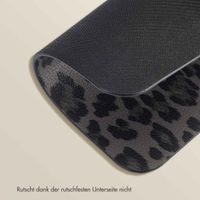 Selencia Sabi Kunstleder-Mauspad - 20 x 24 cm - Midnight Black