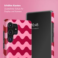 Selencia Vivid Back Cover Samsung Galaxy S25 Ultra - Wave Vibes Lipstick