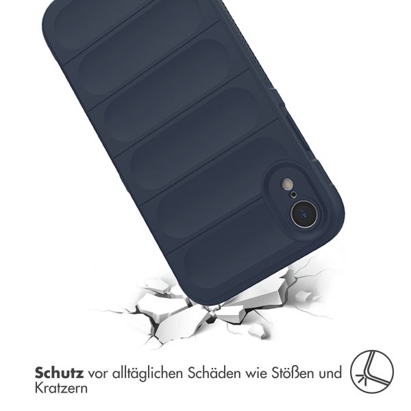 imoshion EasyGrip Back Cover für das Apple iPhone Xr - Dunkelblau