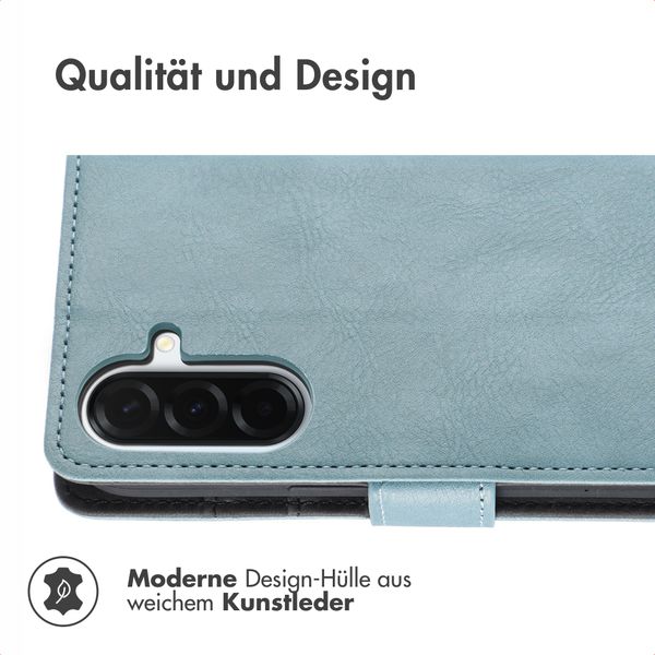 imoshion Luxuriöse Klapphülle Samsung Galaxy A37 (5G) - Hellblau