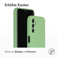 Accezz Liquid Silikoncase für das Samsung Galaxy A14 (5G) - Grün