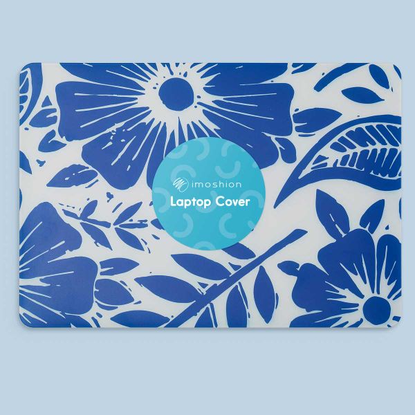 imoshion Design Laptop Cover für Apple MacBook Pro 13 Zoll (2020 / 2022) - Flower Tile