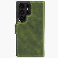 Wachikopa Multi Wallet Bookcase für das Samsung Galaxy S24 Ultra - Forest Green