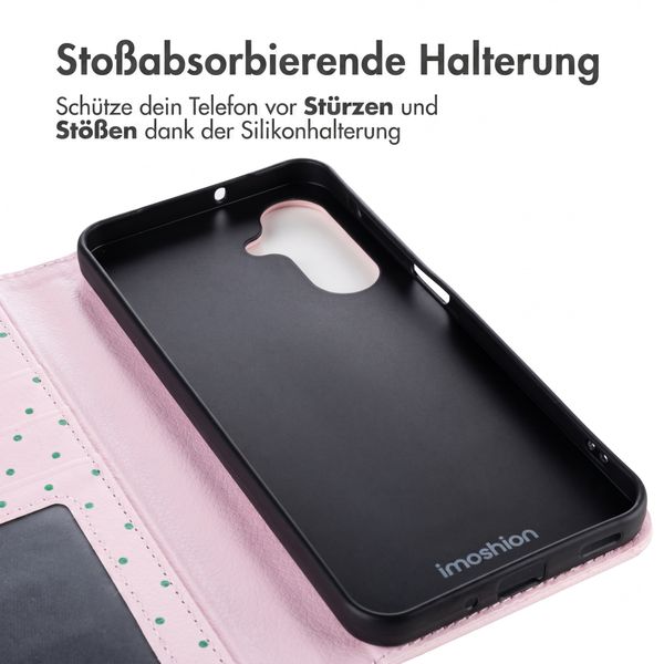 imoshion Design Klapphülle Samsung Galaxy A57 (5G) - Happy Dots