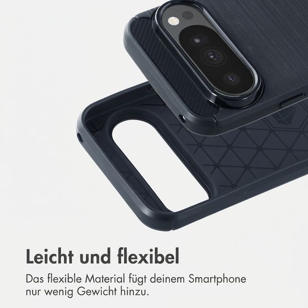 imoshion Brushed Back Cover Google Pixel 11 Pro - Dunkelblau