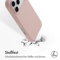 Accezz Liquid Silikoncase mit MagSafe Apple iPhone 17 Pro - Roze