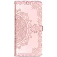 Mandala Klapphülle Rosa für das Motorola One Vision