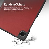 imoshion Trifold Klapphülle Samsung Galaxy Tab A11 / A9 8.7 Zoll - Rot