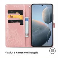 imoshion Mandala Klapphülle Xiaomi Poco X6 Pro - Rosé gold
