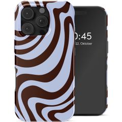 Selencia Vivid Rückabdeckung mit MagSafe Apple iPhone 16 Pro - Dream Swirl Chocolate