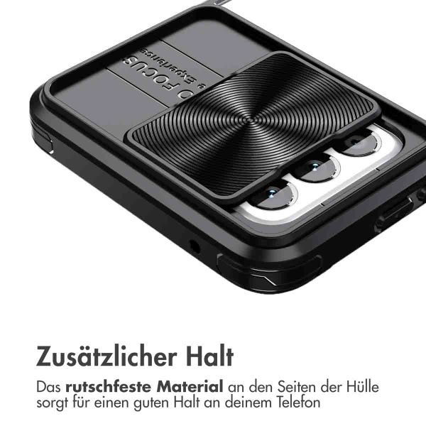 imoshion Back Cover mit Kameraschieber Samsung Galaxy A52(s) (5G/4G) - Schwarz